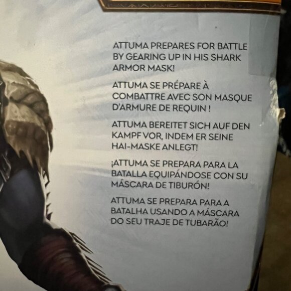 Marvel Black‎ Panther WAKANDA FOREVER Attuma Halloween Mask - Picture 8 of 9